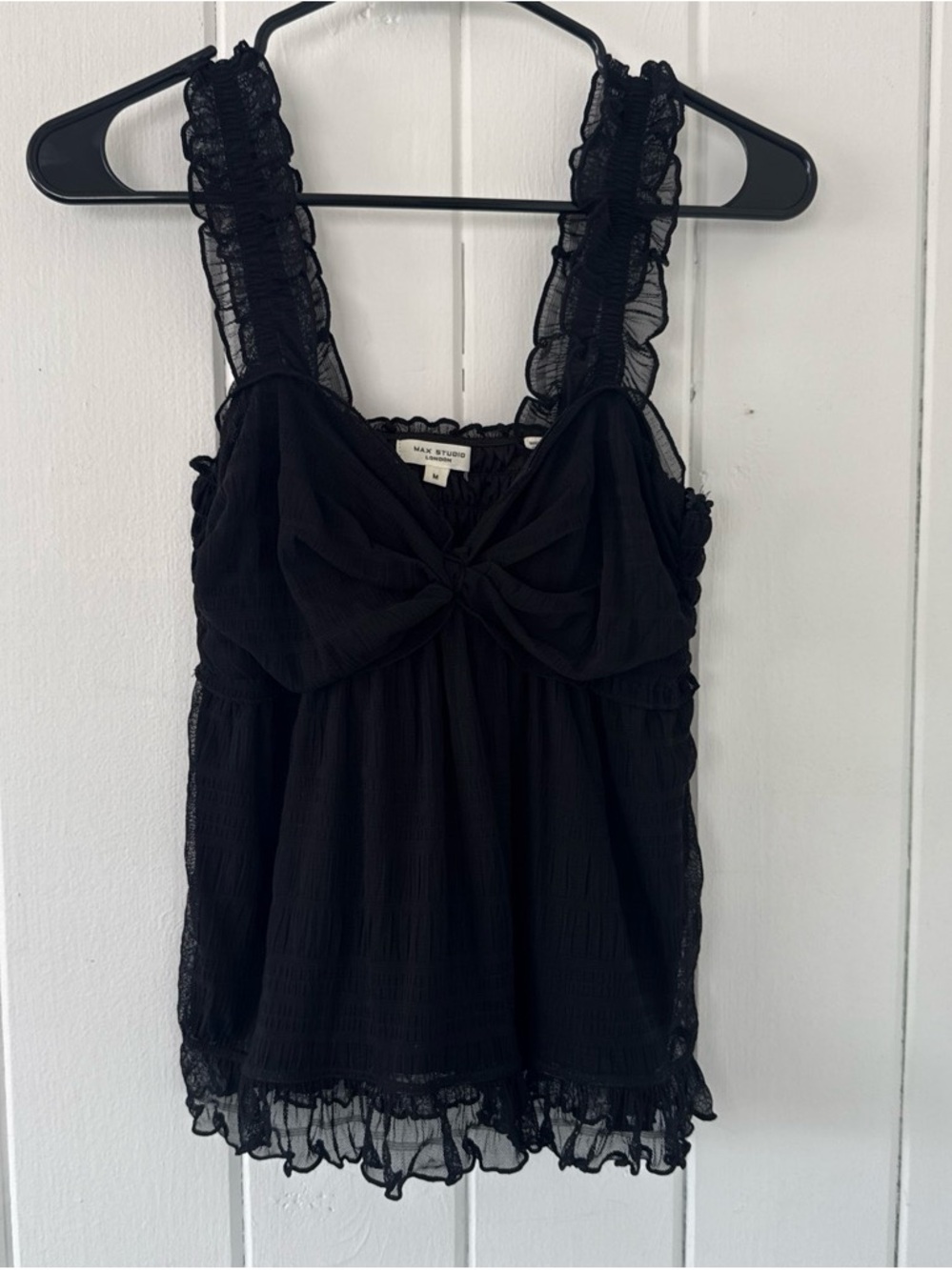 Ruffle Tank Blouse